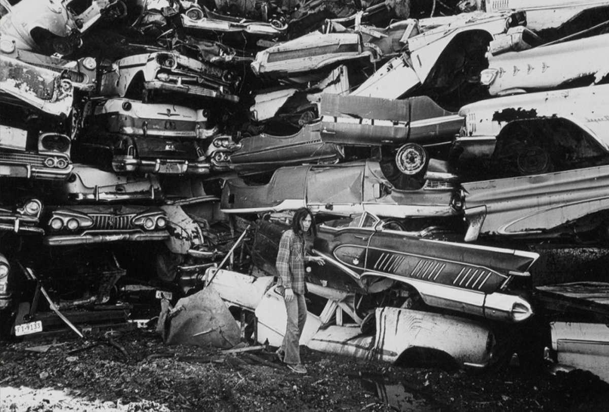 Happy 80th, Neil Young.

Neil Young in the junkyard ©️ Marshal Fallwell