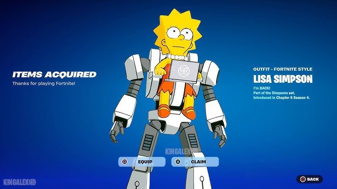 TheSWITCH25's tweet photo. Lisa skin and spider-pig sidekick coming to Fortnite tomorrow 
#Fortnite https://t.co/o0Jxt57ERE