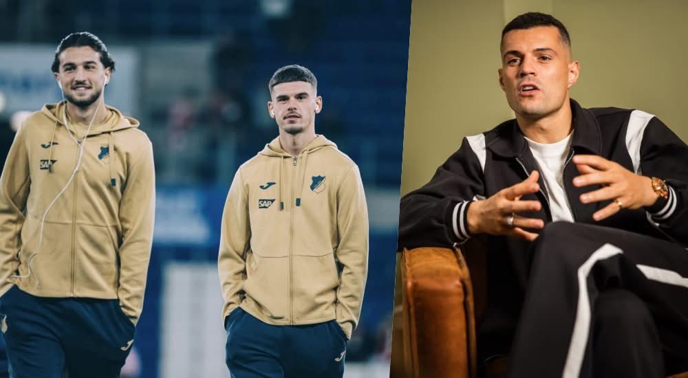 kosovarfootball's tweet image. 🗣️ Granit Xhaka for Blick: 

“Avdullahu and Hajdari didn’t have a guaranteed spot in Switzerland. Leon isn’t better than Ardon Jashari and maybe he lacked patience, but their choice to play for #Kosova is respectable.”