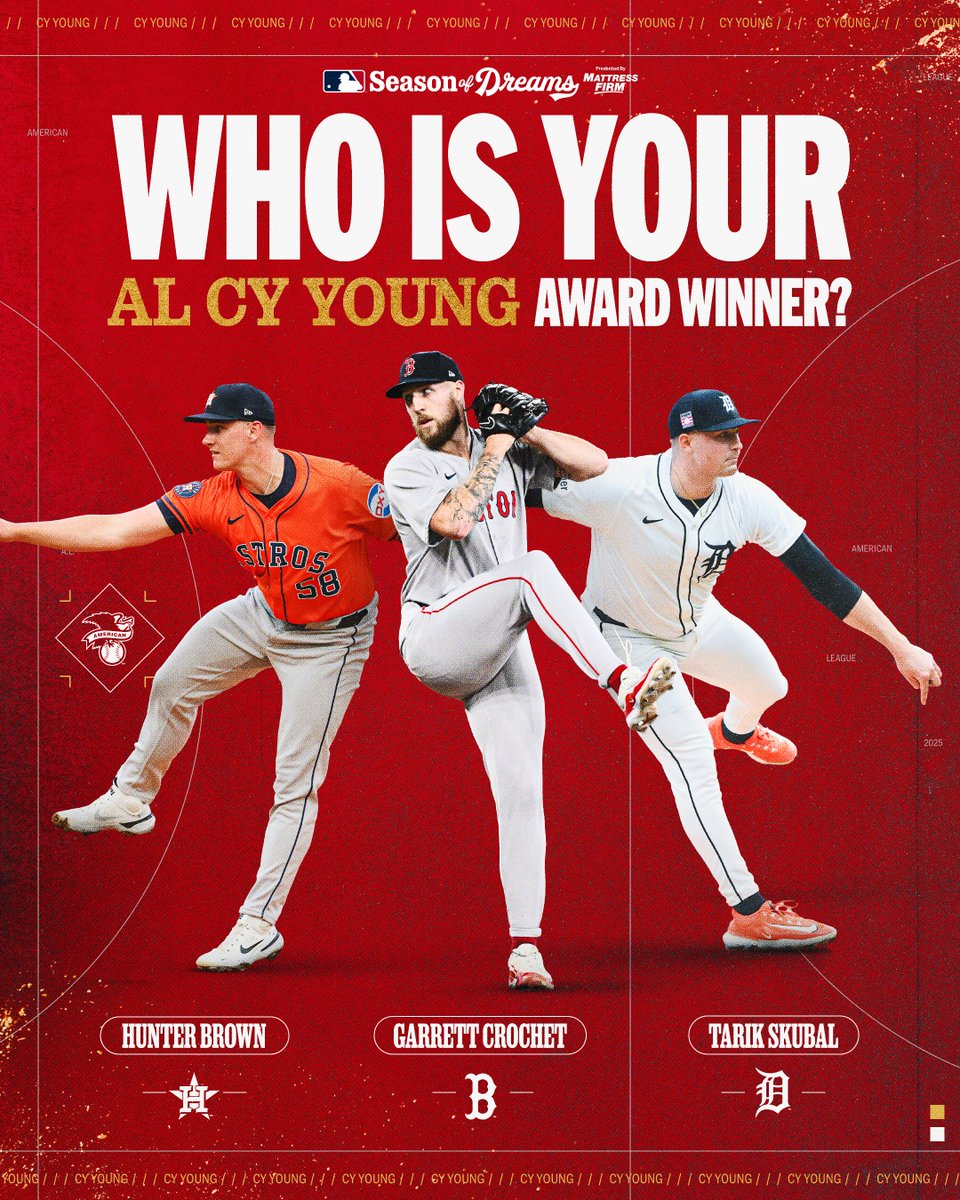Which pitcher will take home the AL Cy Young Award?

(MLB x <a href="/MattressFirm/">Mattress Firm</a>)
