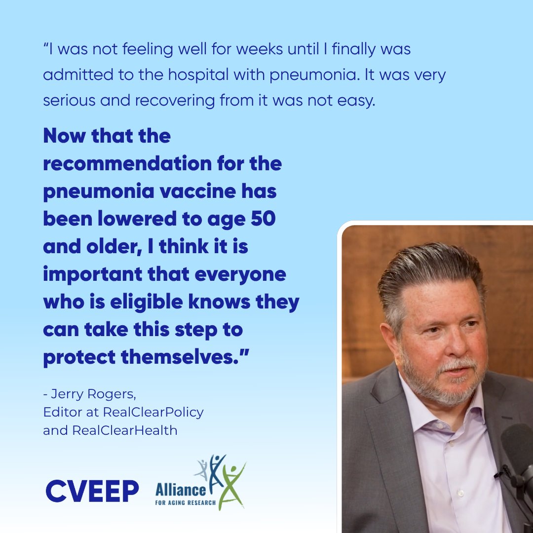 CVEEPSocial's tweet photo. Today is #WorldPneumoniaDay and we’re raising awareness of the importance and availability of vaccines as the best line of defense against this serious illness. Check out CVEEP’s Vaccine Locator Tool to find a vaccination location near you: https://t.co/oOrkXnkJCj @Aging_Research https://t.co/iO22c26lLc