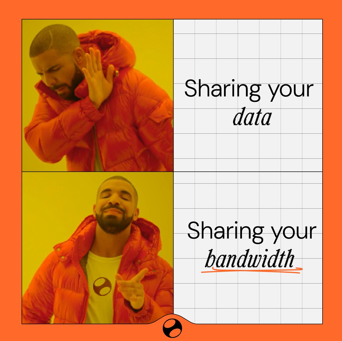 PerceptronNTWK's tweet image. When you realize sharing bandwidth is safer than sharing your data.

You’re not the product. You’re the power. ⚫