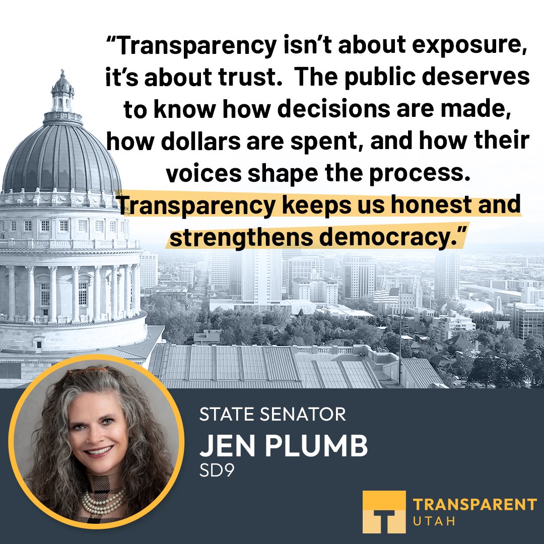 UtahTransparent's tweet image. #ThankfulForTransparency

Transparent.Utah.Gov