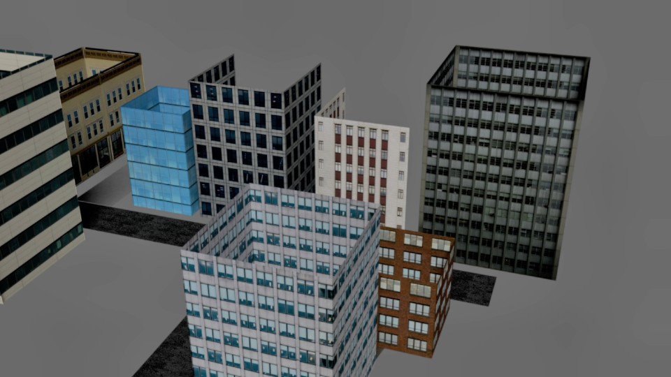 Dollarsignvibe's tweet image. I just made a city in Blender. 

#indiegame #indiegamedevelopers #blender #b3d #3d #blender3d