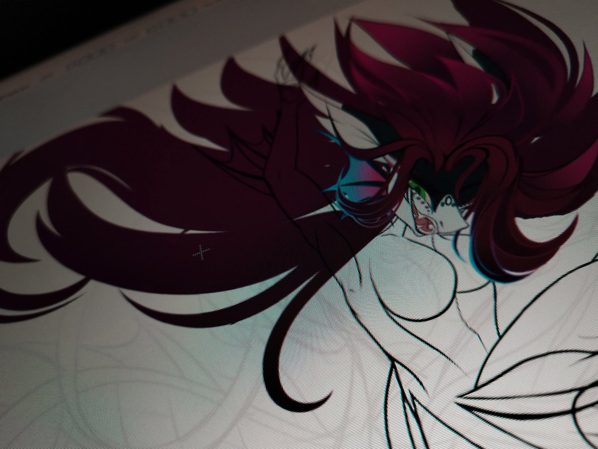 I love doing dynamic hair.