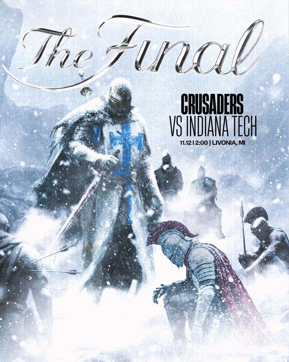 MUCrusadersMSOC's tweet photo. 𝑪𝑹𝑼𝑺𝑨𝑫𝑬𝑹𝑺 𝑹𝑬𝑨𝑫𝒀 𝑭𝑶𝑹 𝑩𝑨𝑻𝑻𝑳𝑬!

🆚: Indiana Tech (Ind.)
🕓: 2:00 PM
📍: Livonia, Mich.
🏟️: The MAC
📺: https://t.co/mexjcPNfln
📊: https://t.co/miK767a0VO

#CrusaderNation https://t.co/DAELo49Ox8