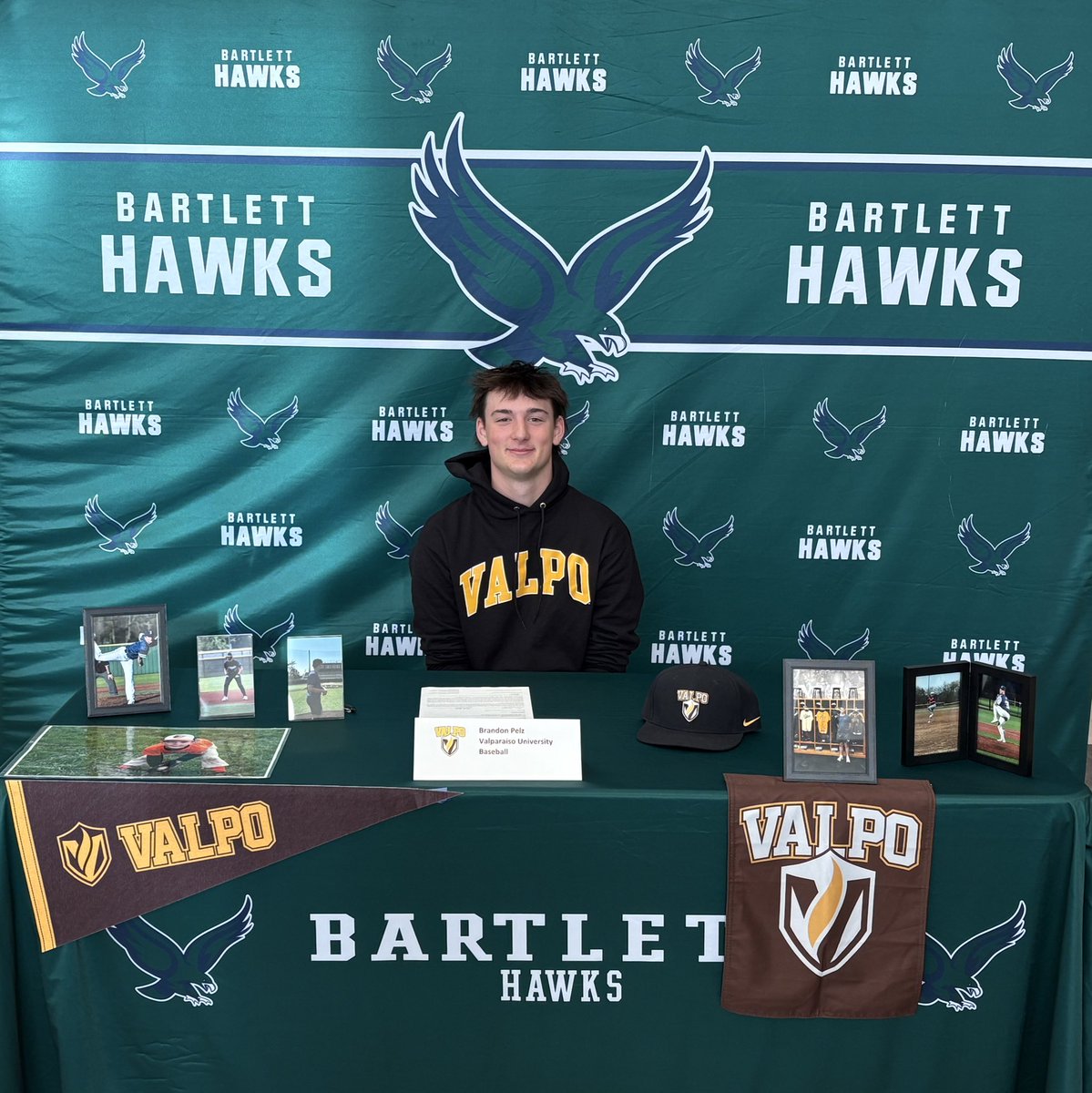 Bartlett Hawks Baseball tweet media