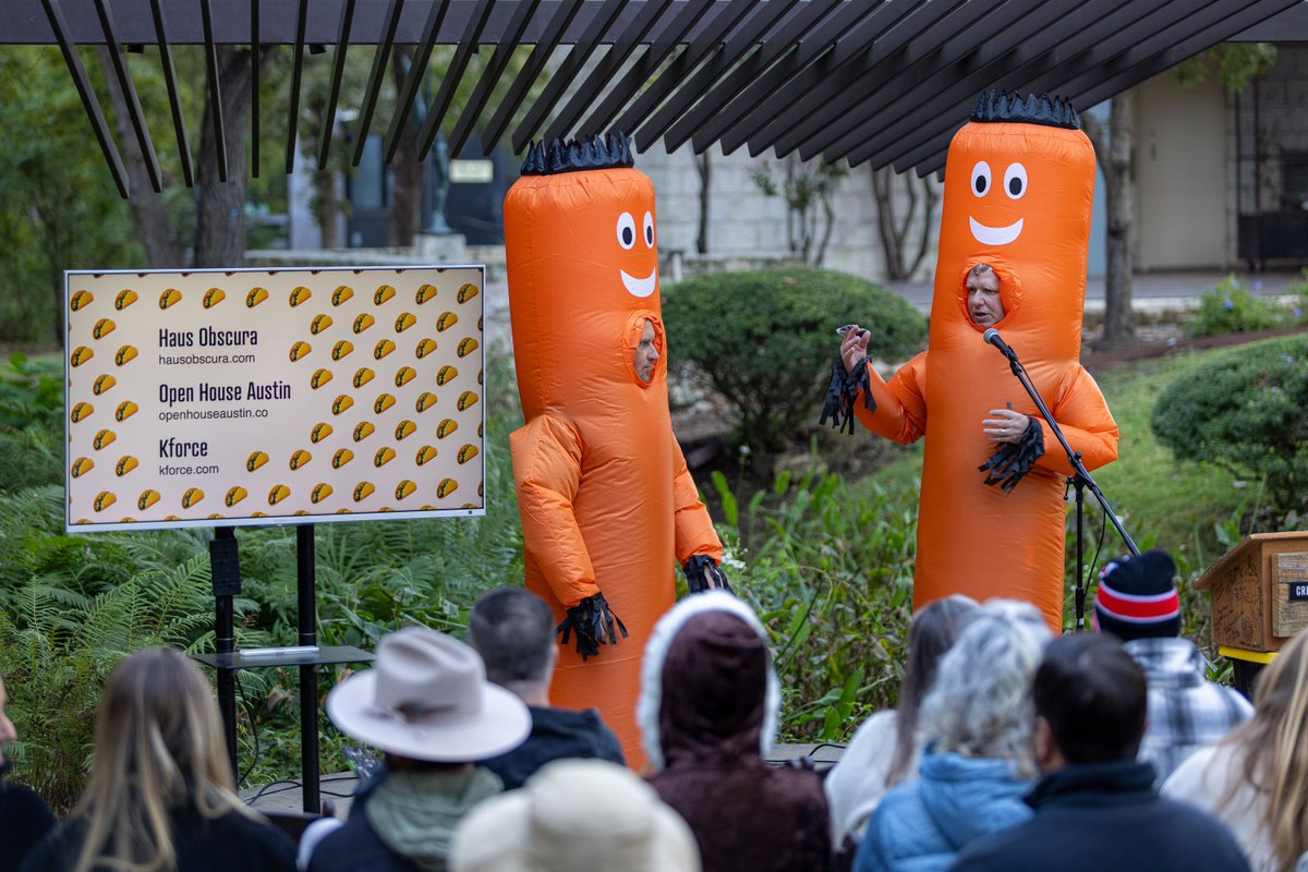 CM_Austin's tweet image. We love our taco heroes at Haus Obscura hausobscura.com 🌮 Thanks for chipping in to help pay for breakfast tacos for our October event! #CMsoft #CMATX