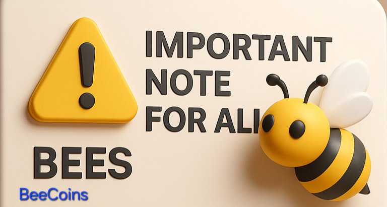 bee_coins's tweet photo. β οΈ Note for all Bees π
Bee Wallet now supports swaps for 1500+ coins across 6 major blockchains β
but Bee Coin isnβt swappable yet until mainnet launch. π
More details on our Telegram π
π https://t.co/IAgyaF7BwG
#BeeNetwork #BeeWallet #BeeCoins #Web3
@Beenetworkintl https://t.co/4evkdRU9Yb