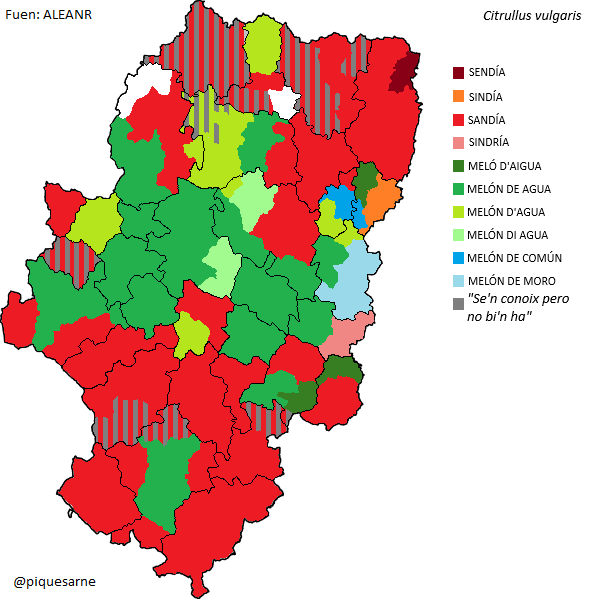 "Citrullus vulgaris" (agora "Cirullus lanatus")