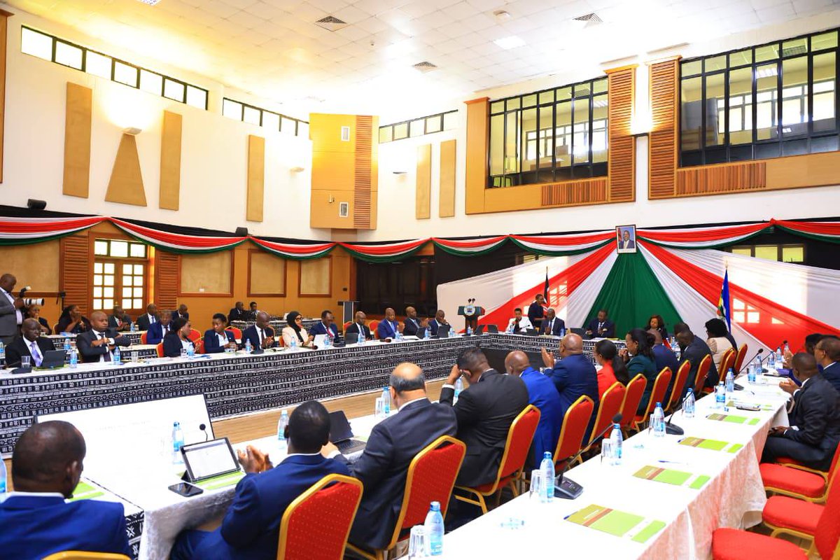 Earlier today, I attended the National Development Implementation Committee (NDIC) meeting chaired by Prime Cabinet Secretary and CS for Foreign and Diaspora Affairs, <a href="/MusaliaMudavadi/">Musalia W Mudavadi</a>.

Attended by several Cabinet Secretaries and fellow Principal Secretaries, we reviewed progress