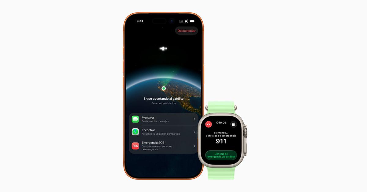 ¡Emergencia SOS vía satélite de Apple ya está disponible en México! 
Ahora los usuarios de iPhone podrán contactar servicios de emergencia aunque no haya señal o Wi-Fi.
Una función que puede salvar vidas.
