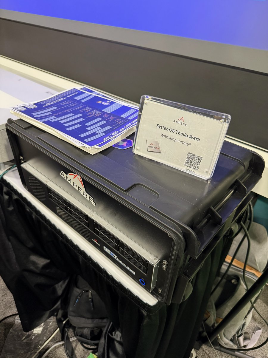 nextcomputing's tweet image. NextComputing systems with @AmpereComputing  continue to power innovative solutions at KubeCon and CloudNativeCon.
#KubeCon #CloudNativeCon #Kubernetes #NextComputing #Ampere #CloudNative #EdgeComputing #KubeFlow