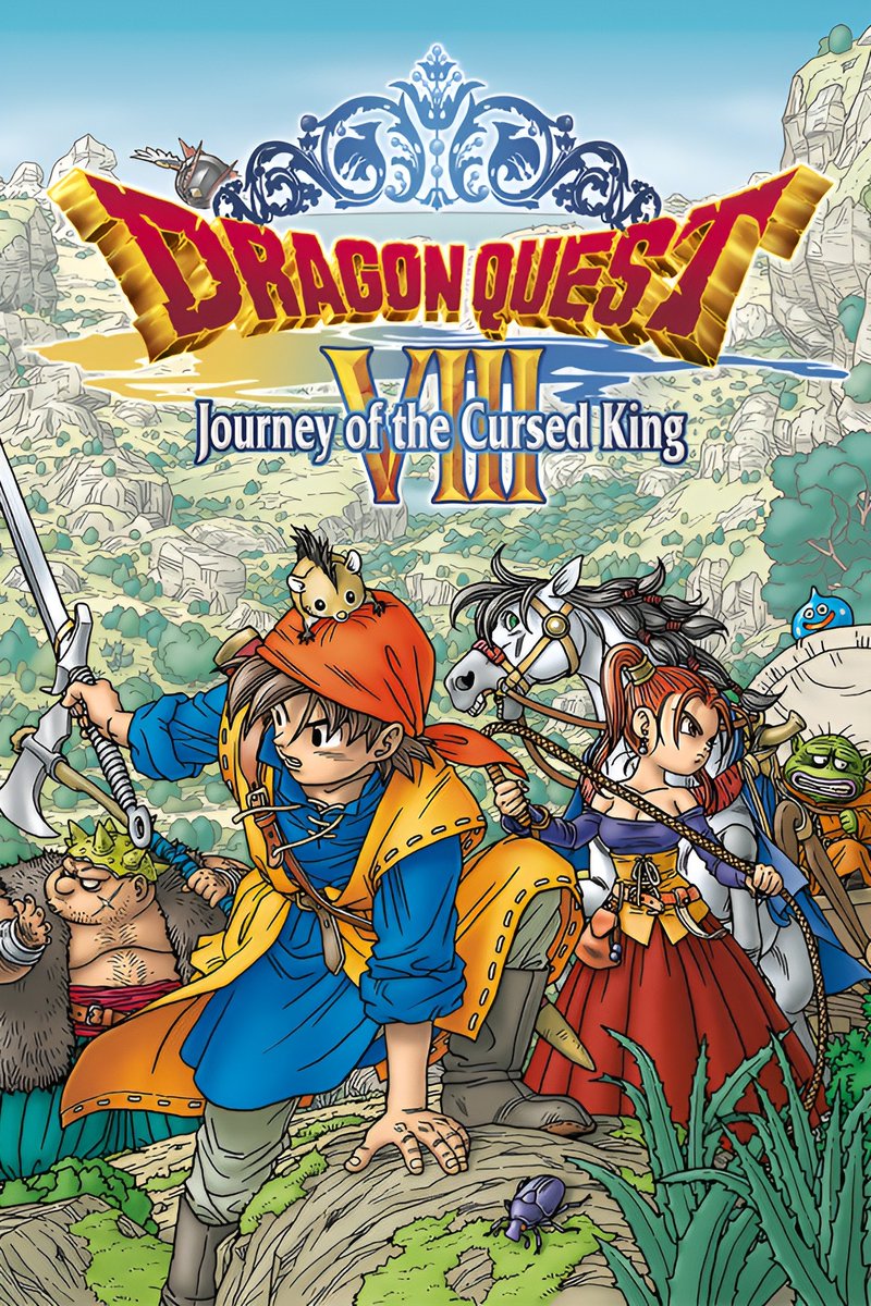 I'm all for bringing back DQ games but where the EFF is DQ8?! I'm over here waiting patiently(not really) 😂