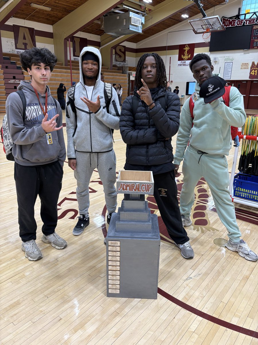 Congrats to Logan Reynolds, Shea Bovell, Arkyll Alexander, &amp; Farrel Francis on winning the Per 6AC Admiral Cup!