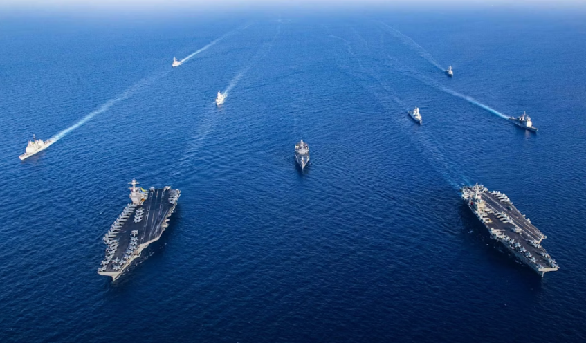 Eleano_1999's tweet photo. President Trump’s deployment of the USS Gerald R. Ford is about more than power—it’s about protecting American families from the drug crisis and keeping hostile regimes in check. Strong borders and strong action abroad go hand in hand. This is how real leadership secures our nation’s future.