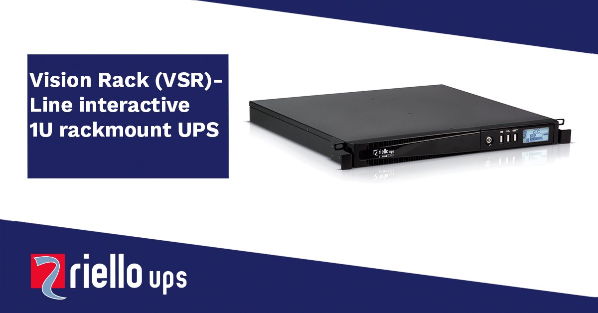 rielloups_ie's tweet image. Vision Rack (VSR)

Rackmount #LineInteractiveUPS ideal for protecting your servers, IT networks &amp;amp; peripherals

✅ Compact 1U design
💪 800VA or 1100VA power rating
🔌 Simple plug &amp;amp; play installation
⚡ Smooths out voltage sags &amp;amp; surges

View the VSR riello-ups.ie/products/1-ups…