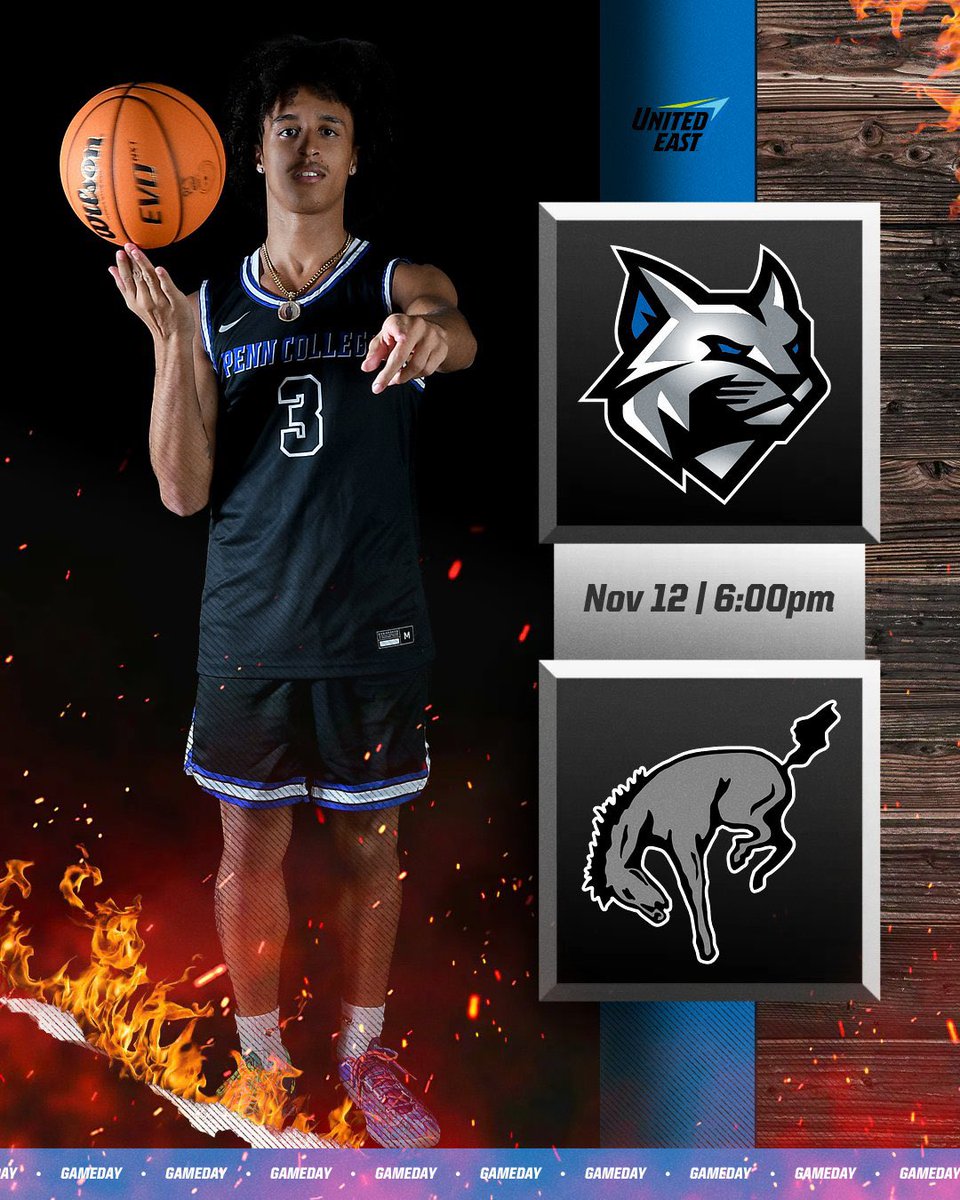 PCTMBasketball's tweet photo. 🏀 GAME DAY‼️
Your #pcthoops squad returns to Bardo Gym today to battle the Mules❕

📆 Nov 12, 2025
⏰ 6:00pm
📍 Williamsport, Pa | Bardo Gym
🆚 Muhlenberg College
💻 https://t.co/ELmmw5BBto

Protect this house‼️
🏆🏀💙💯🔥
#championsconquertogether https://t.co/0uvteSVWle