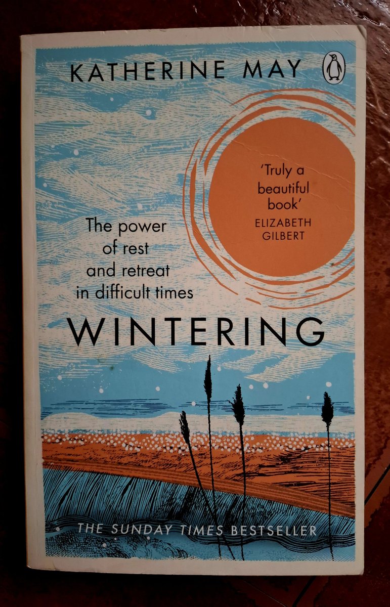 When the nights draw in and the temperature drops, I love reading the beautiful #Wintering by #KatherineMay - a comfort blanket of words and ideas for the still, quiet winter season ♥️ <a href="/all_iknow/">Katherine May</a> <a href="/PenguinUKBooks/">Penguin Books UK</a>