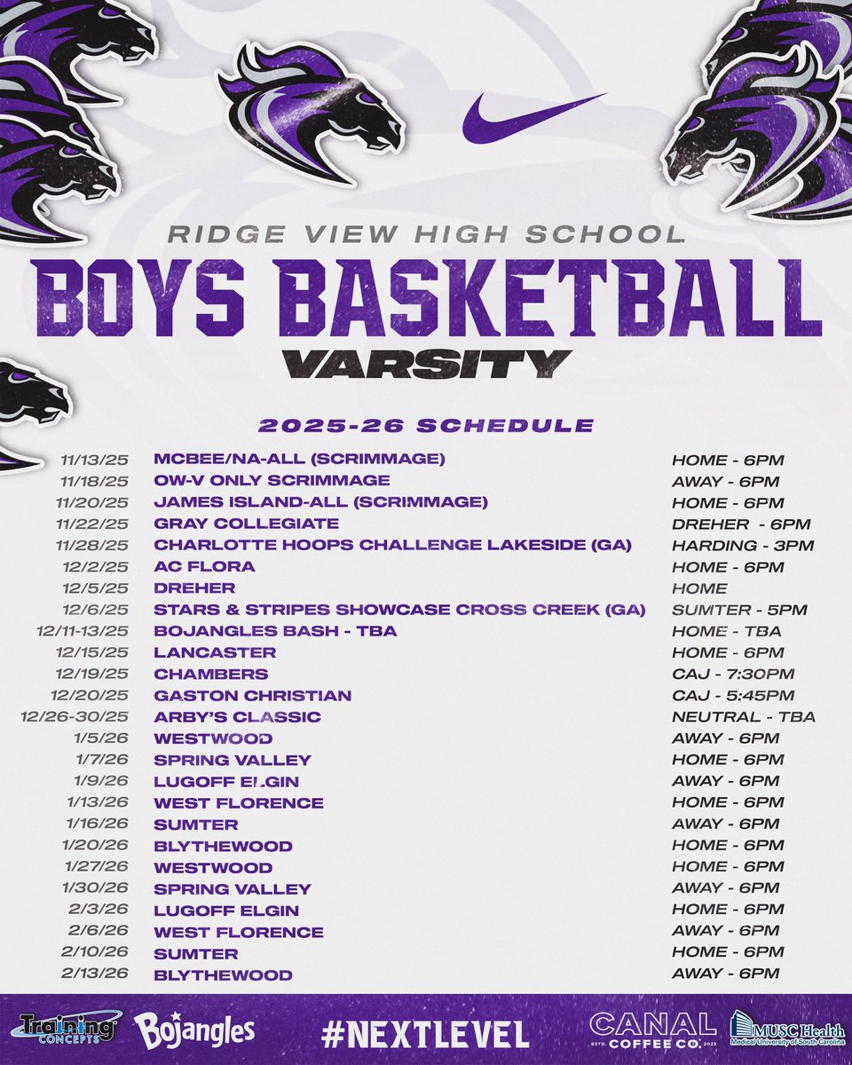 RidgeViewHoops's tweet image. #OneGoal #BackToWork 💜