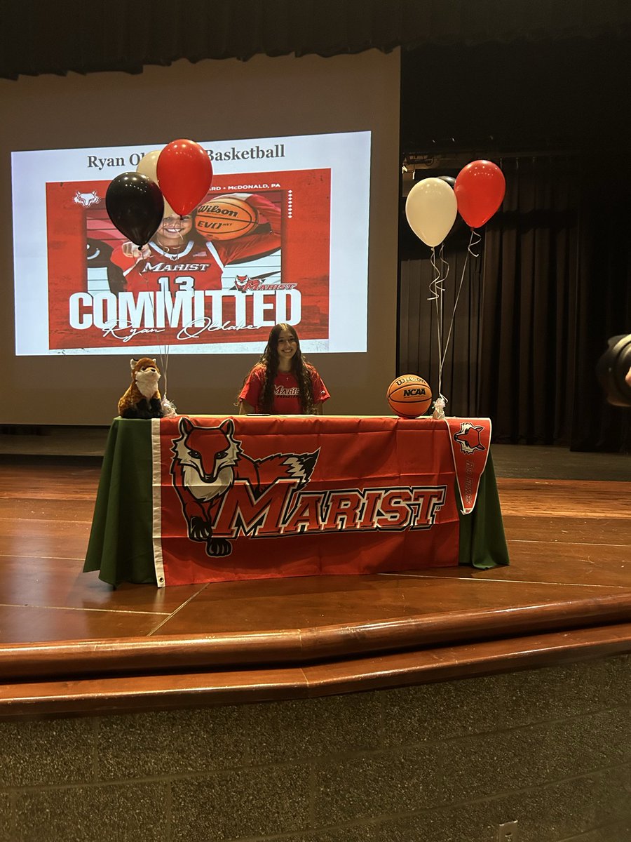 SF_GirlsHoops's tweet image. Congratulations to senior guard Ryan Oldaker for signing with Marist University to continue her academic and athletic journey! We’re very proud of you Ryan!