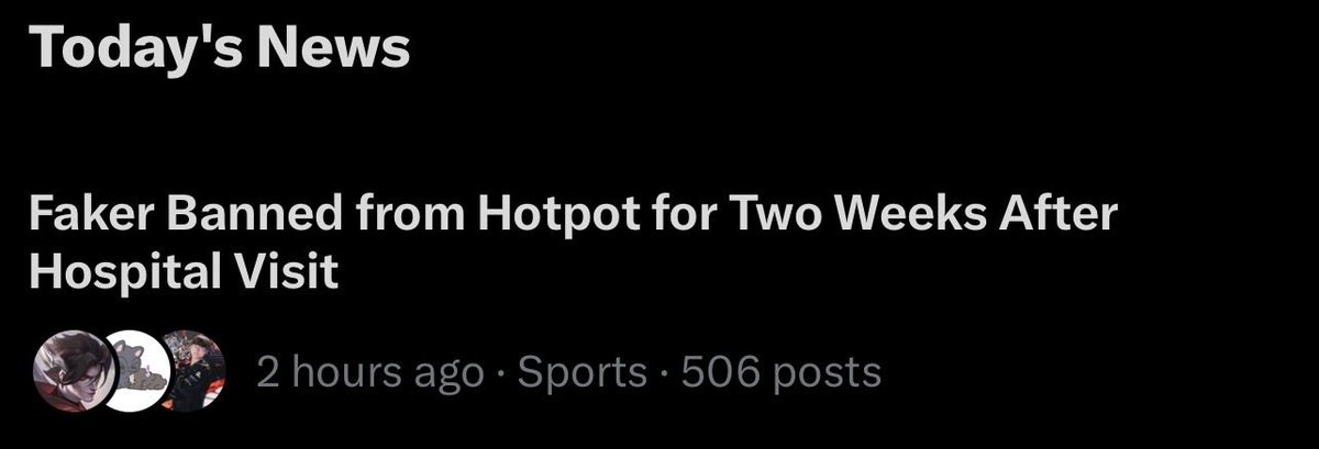 heartdoran's tweet photo. “today’s news” and it’s just faker getting banned from eating hotpot😭😭😭 https://t.co/hFh3cd0qzg