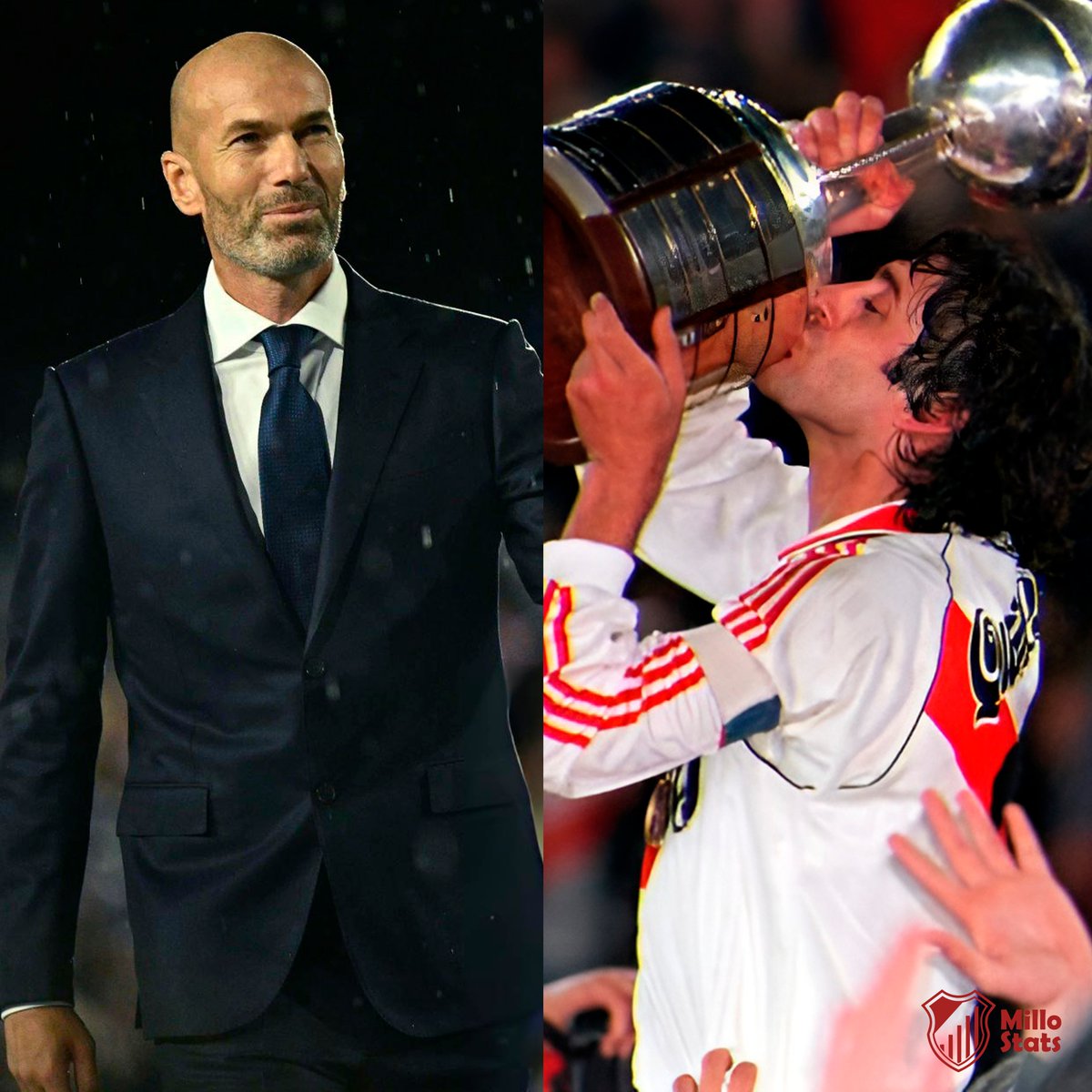 “MI HIJO SE LLAMA ENZO POR FRANCESCOLI”

‼️ Zinedine Zidane, fanático confeso de "El Enzo"

“Mi ídolo, como jugaba en el Marsella, era Enzo Francescoli. Incluso mi hijo Enzo, se llama así por Enzo Francescoli

Él jugaba en el Marsella, yo tenía como 13 antes de ir a Cannes donde