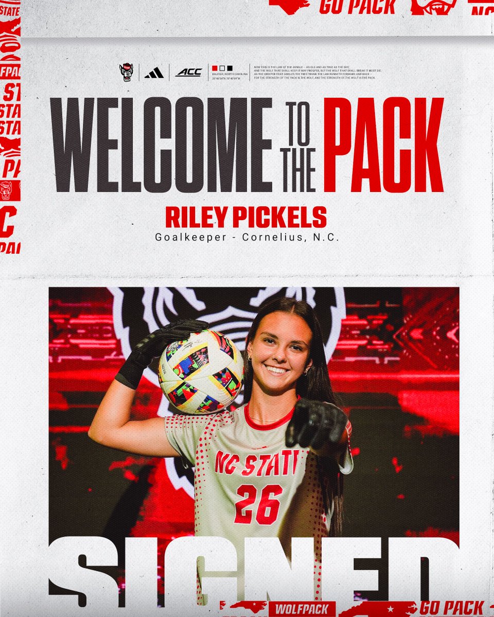 PackWSoccer's tweet photo. 𝙎𝙄𝙂𝙉𝙀𝘿 ✍️   

Welcome to our family, Riley! https://t.co/EzrtZOMED8