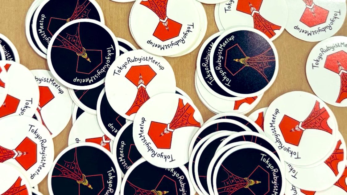 mishmashtan's tweet image. Thank you so much @hayat01sh1da and @TonsOfFun111 for speaking at TokyoRubyistMeetup tonight! 

Lots of interesting discussion about the Rails Way, how Rails compresses web complexibility and Active Agent compresses AI complexibility for rails! 

Also we have stickers now!