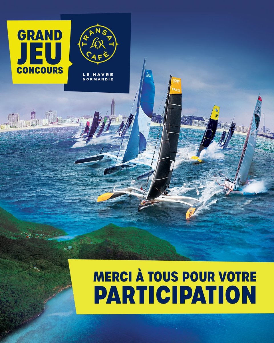 Un grand merci pour vos nombreuses participations ! N’oubliez pas de surveiller vos mails, les gagnants seront contactés très prochainement ! 💌

#TransatCaféLOR #RouteduCafé