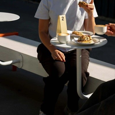 core77's tweet image. George Wilkins and Will McCallum run George &amp;amp; Willy, a New-Zealand-based signage design studio. Originally specializing in signage for restaurants and cafes, the firm has… core77.com/posts/139293/C… #CaféDesign #InteriorDesign #FurnitureDesign #InnovativeDesign #OutdoorFurniture