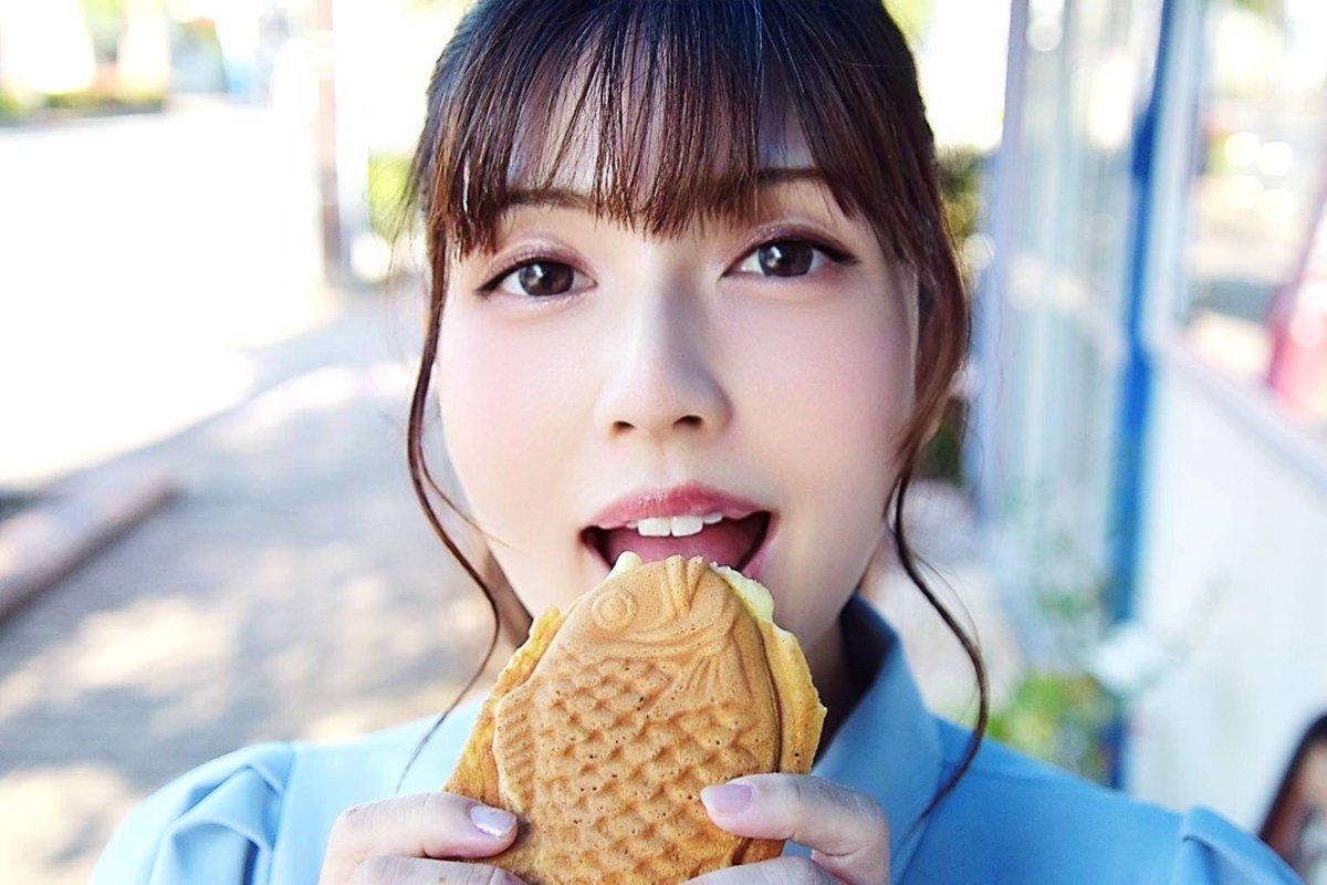 この駅この店・たい焼き君]竜ヶ崎駅から県道121号を経て昭和通りを進む