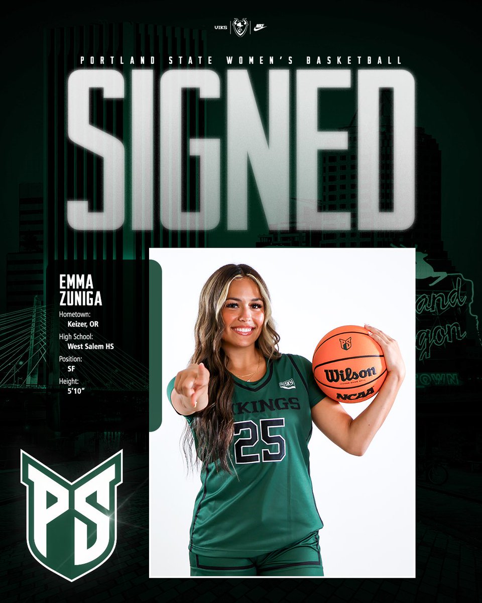 psuviksWBB's tweet image. 𝙎𝙄𝙂𝙉𝙀𝘿 ✍️

Welcome to PSU, Emma Zuniga! 👐

“Emma is a versatile scorer and the ultimate competitor. A proven winner and Central Valley Conference Player of the Year, we are thrilled to keep the top talent in the state.” — @KarlieBurris 

#GoViks | #DefendTheShip