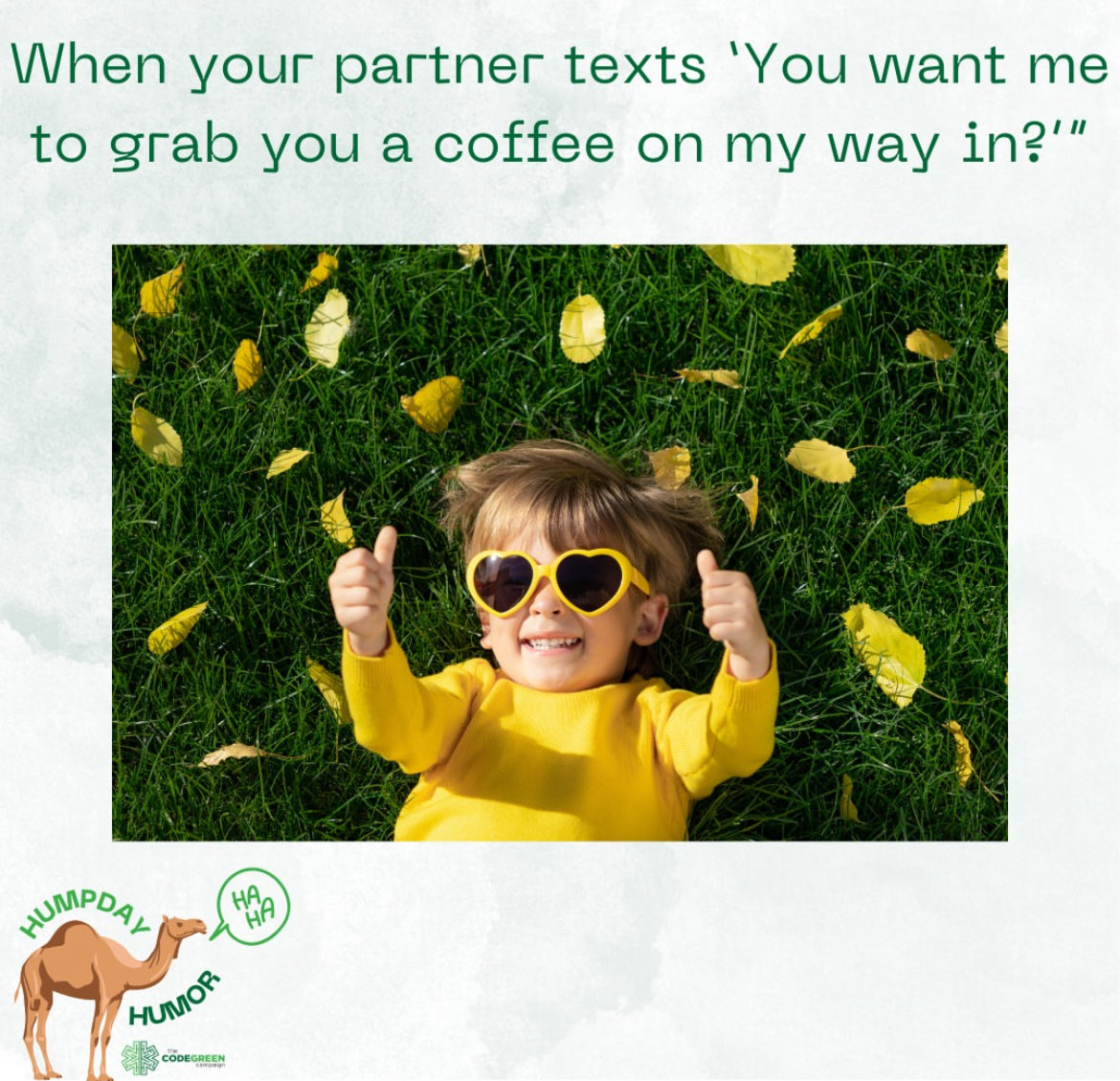 Code Green Campaign tweet media