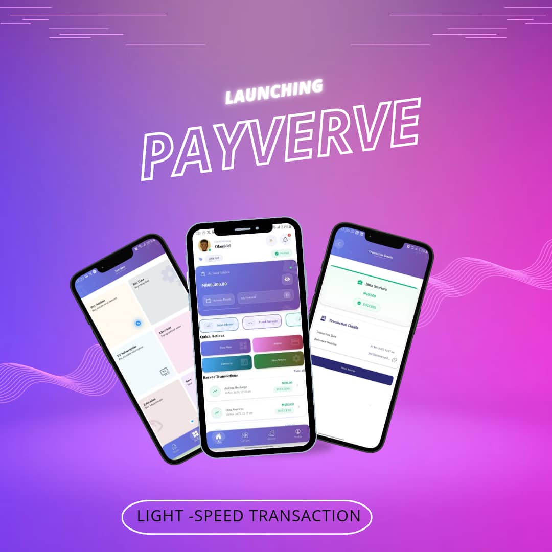 PayVerve's tweet image. The future of frictionless finance is almost here. 🚀
Be the first to know when we launch.
Follow + Turn on notifications for the big reveal!

.
.
.