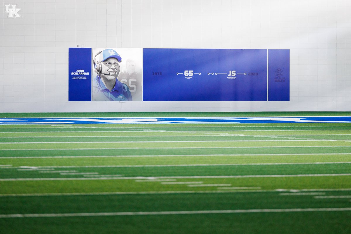 UKFootball's tweet image. Five years ago today, we lost a great American. 

Today and every day we will remember the legacy that John Schlarman left on this program. 

#SchlarmanStrong x #BigBlueWall💙