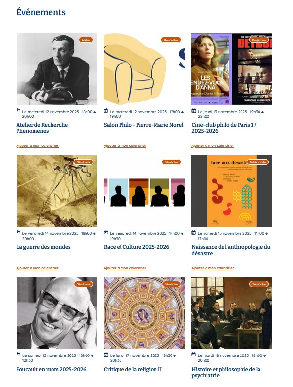 PhiloSorbonne's tweet photo. Retrouvez les prochains événements :
📰 https://t.co/oJYAJ0UtYq
#edph #hobbes #philosophie #soireephilo #merleauponty #Foucault #Locke
@SorbonneParis1 @ISJPS_Sorbonne https://t.co/Zen0R8qaQp