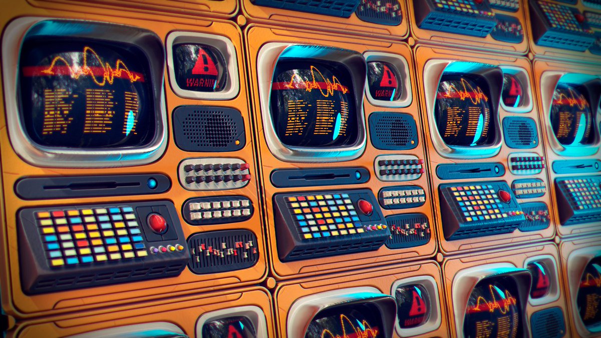 OniksAstarit's tweet image. While I&apos;m preparing a new tutorial, a little bit of old work that inspired me. #SubstanceDesigner #RetroFuturism #TechArt #ProceduralMaterial #BlenderRender #GameArt #DigitalArt #pbr #substance3ddesigner #MadeWithSubstance #gamedev #stylized