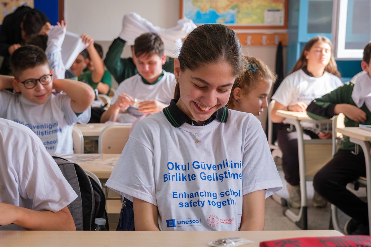 🏗️Safe schools ensure safe futures🏫

💡<a href="/UNESCO/">UNESCO 🏛️ #Education #Sciences #Culture 🇺🇳</a>’s technical monitoring mission to Ismet Inonu Middle School in #İzmir, #Türkiye 🇹🇷,  strengthened earthquake #Resilience - securing safer learning environments for all. 🤝

<a href="/MofaJapan_en/">MOFA of Japan</a> <a href="/tcmeb/">Millî Eğitim Bakanlığı</a>