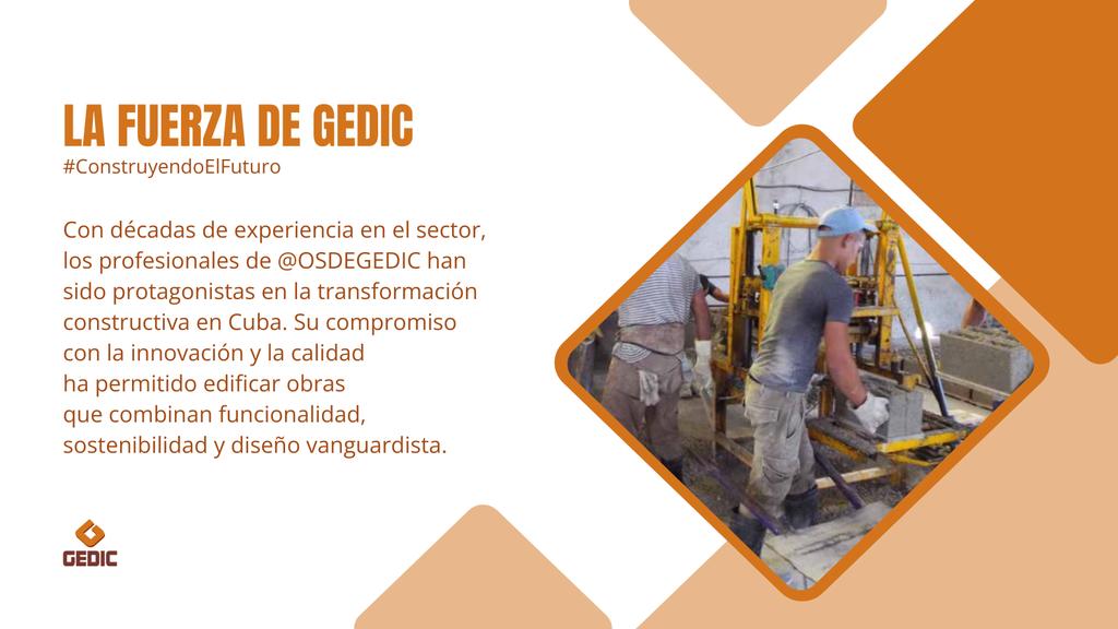 Nuestro compromiso con la innovación y la calidad  ha permitido crear obras que combinan sostenibilidad y funcionalidad 👷🏽‍♀️. 

#ProyectandoElFuturo ✊🏽
#Cuba 🇨🇺