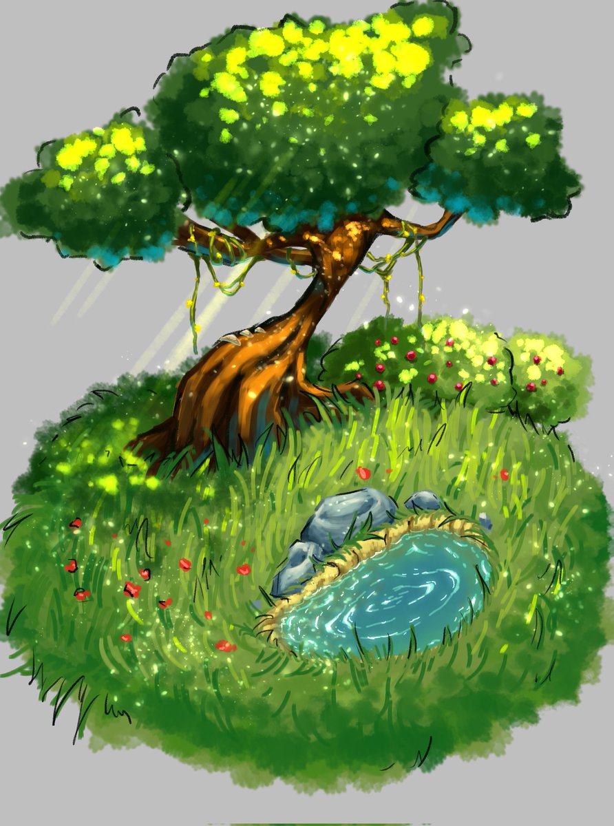 Vih_Adona's tweet photo. Treino de cenário, ainda tenho muito o que melhorar 
.
#scenery #sketch #digitalart https://t.co/TMHZOEWoJq