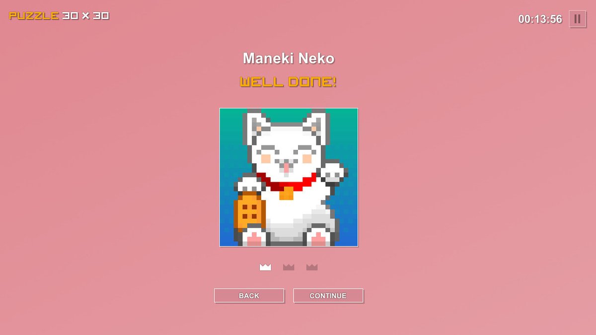 Pictopix's tweet image. 🎁 Last hours to get #Pictopix for 30% off on Steam! 🎉

➡️ Don&apos;t miss it: store.steampowered.com/app/568320/Pic…

⭐️ Play thousands of puzzles
⭐️ Create and share your levels
⭐️ Discover 4 game modes
⭐️ And much more!

#PuzzleGame #Nonogram #Picross #ピクロス #IndieGame #GameDeals #PixelArt