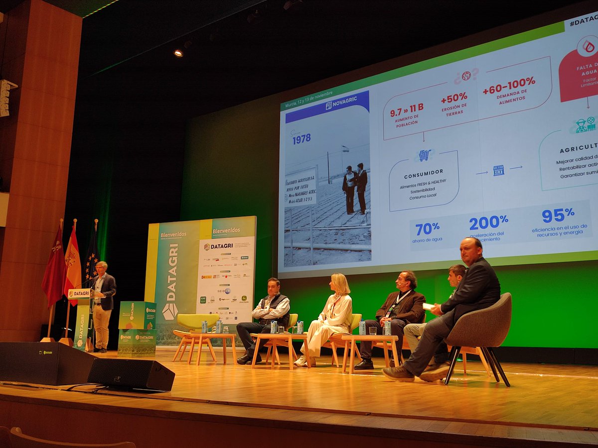 📳 #DATAGRI2025 

🆕👀 Hablamos de #nutrición #sostenible, moderada x Pedro Antonio Gomariz <a href="/La_COAG/">COAG</a>/<a href="/COAGMurcia/">COAG Murcia</a> e intervienen Juan Pardo (<a href="/Novagric/">Novagric</a>), Emilio Nicolás (<a href="/CEBAS_CSIC/">CEBAS-CSIC</a>), Juan Antonio López (<a href="/imida_murcia/">IMIDA Murcia</a>), Mercedes Iborra (<a href="/visualNACert/">VisualNACert</a>) y Marcos Sánchez (<a href="/fertinagro/">Fertinagro Biotech</a>).