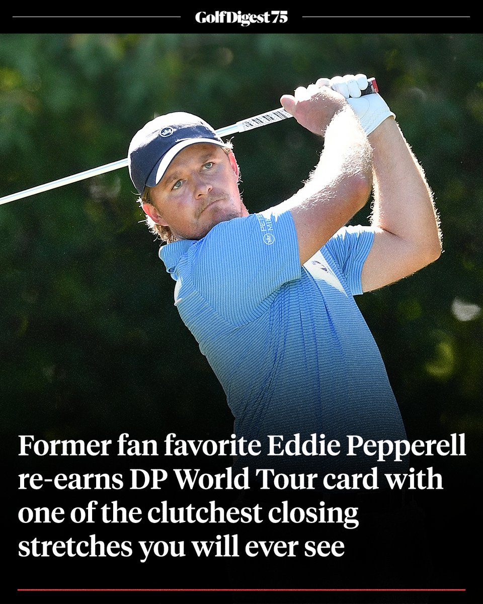 GolfDigest's tweet image. Eddie Pepperell came through when it mattered most. 🙌

Read more: glfdig.st/GpPf50XqzQw