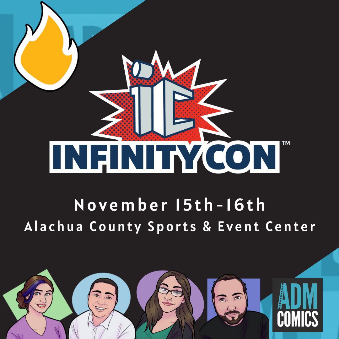 As a reminder we will be at @infinityconfl THIS WEEKEND in Gainesville!

This will be our last Florida show of the year and we are STOKED to be rounding out this year with friends! Stop by and say hi - especially if it's been a while, we might have a few new surprises! 😉