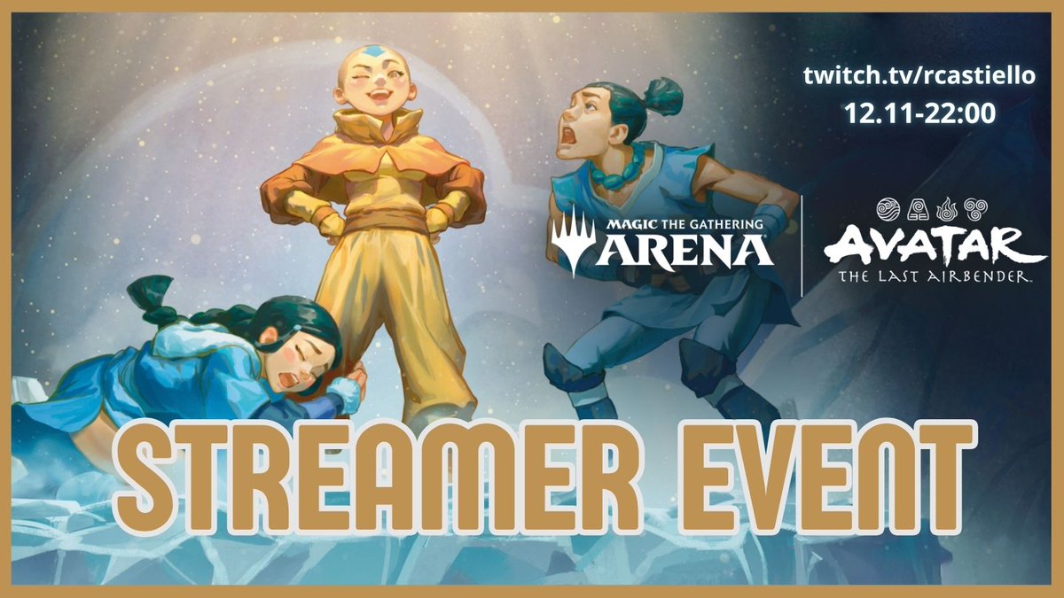 🌀STREAMER EVENT🌀

Sí, interrumpimos el testeo de Modern por un día para hacer un SIMULACRO DE PRESENTACIÓN en el Txoko! 🥳

Otros empiezan antes hoy, pero que no te engañen, el Txoko = Place to Be si quieres zumbarle Limitado! 📝

Sobre las 21:45 donde siempre:
🤝🏻 /rcastiello