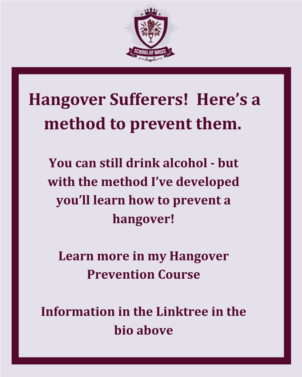 School of Booze tweet media