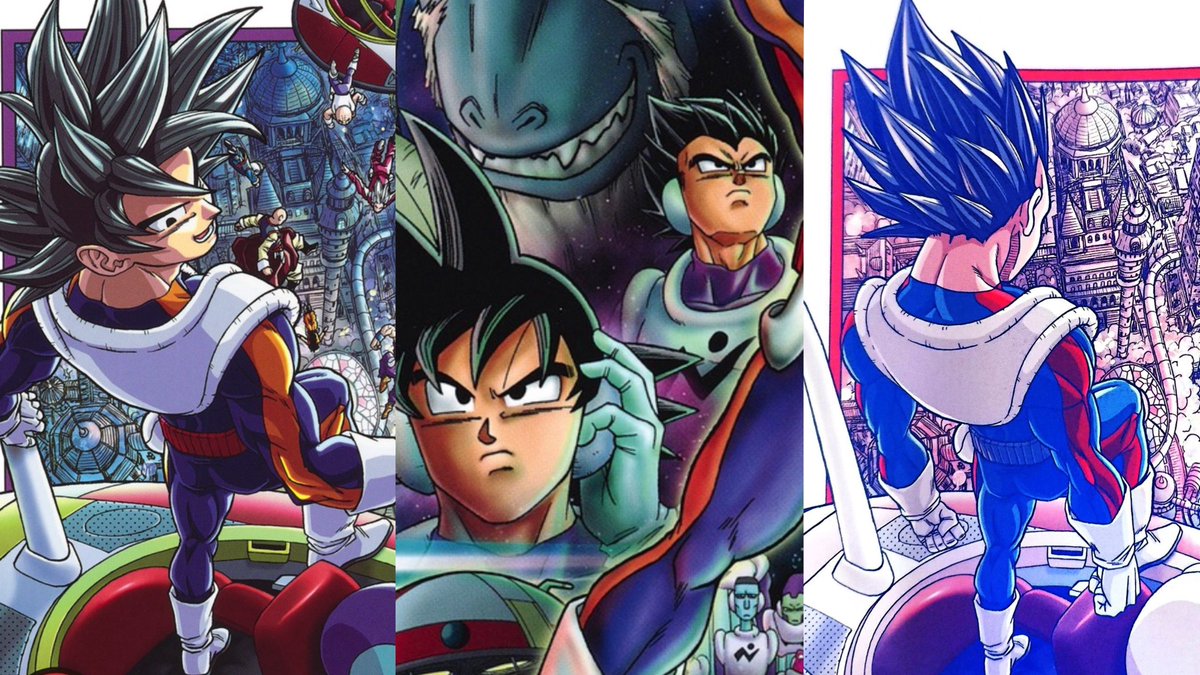 It would've been awesome if we got to see Goku and Vegeta in Galactic  Patrolman outfits in the story instead of just on the volume covers, they  look amazing!, image size:1200x675