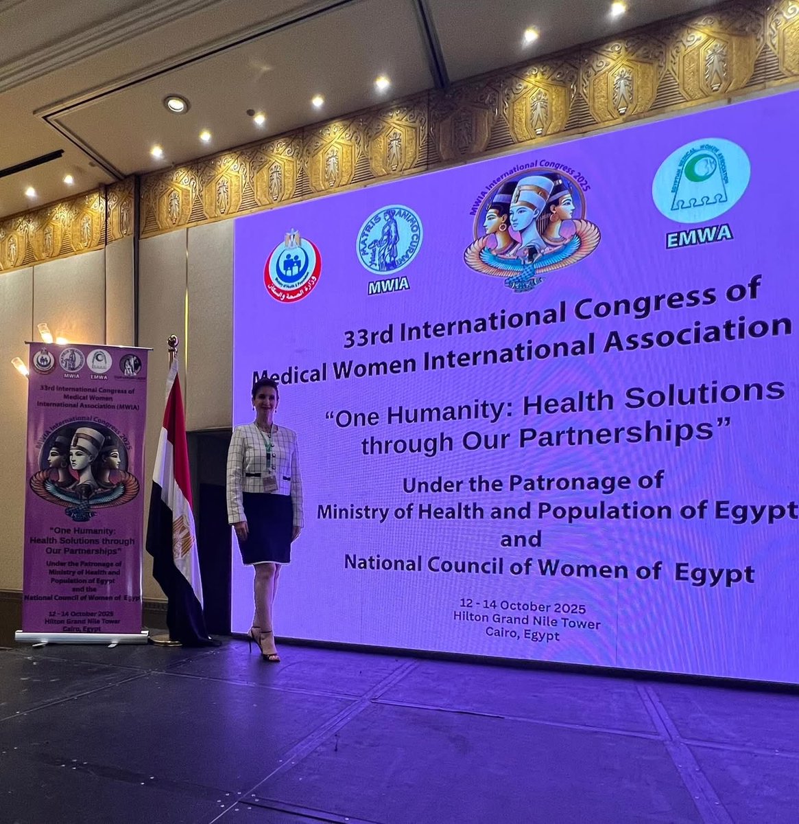 hmghoson's tweet image. Day two at the Medical Women’s International Association Congress was filled with engaging high-level panel discussions, poster sessions, and interactive workshops. The day offered a variety of thematic tracks covering diverse health-related topics in advancing women’s health.