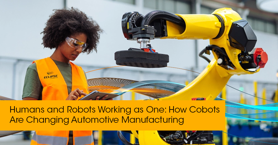 eclipseautomate's tweet image. Robots and humans — working as one. 🤖🚗 See how #cobots are reshaping #automotive manufacturing with safer, smarter, and more flexible automation.

🔗 ow.ly/4VJ550Xq5wV

#Industry40 #SmartManufacturing #Automation #Cobotics #EclipseAutomation